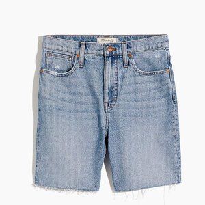Madewell High-Rise Mid-Length Denim Shorts